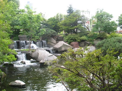 札幌市役所庭園