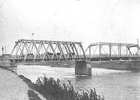 北海道初の鉄橋