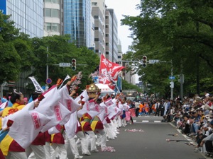 踊りのパレード